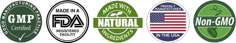 Product manufacturing and ingredient information badges