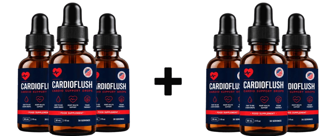 CardioFlush 6 bottles